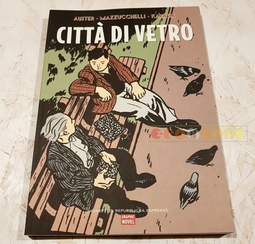 Copertina di Città di vetro 